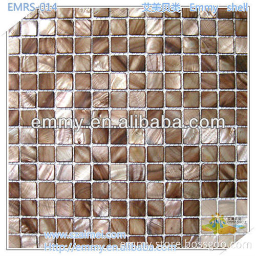 2013 new dyed freshwater shell mosaic wall tile